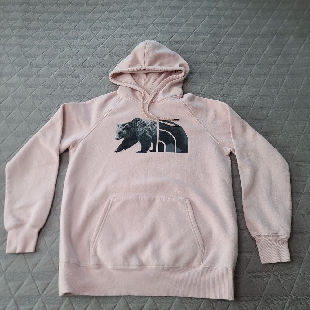 The North Face Women’s M Bear Graphic Hoodie Pink/Berry Pullover Hoodie
